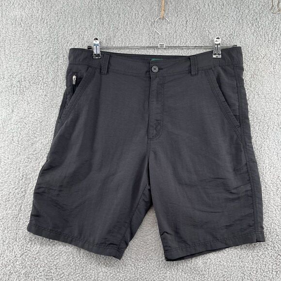 Outdoor Life Mens Shorts Black Nylon Lightweight size 35 - Picture 2 of 13
